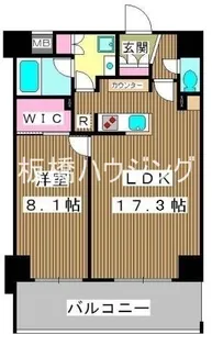 パークキューブ西ヶ原ステージ【7階】の間取り