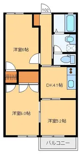 グランシャリオ【1階】の間取り