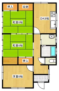 埼玉県深谷市武蔵野【一戸建】の間取り