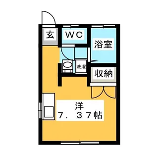 キリヤコーポ【2階】の間取り