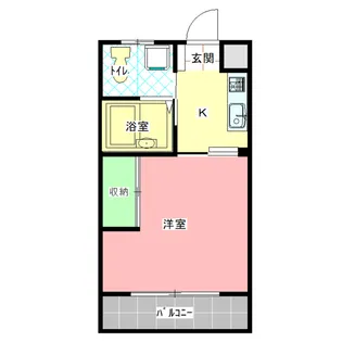 GLORY【1階】の間取り