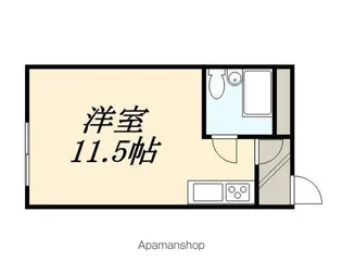 見晴ハイツ【2階】の間取り