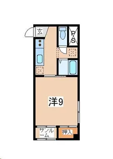 YSビル【4階】の間取り
