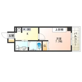 セイワパレス堂島シティ【2階】の間取り