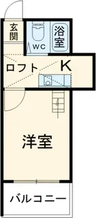 さくらハイツ1号館【2階】の間取り