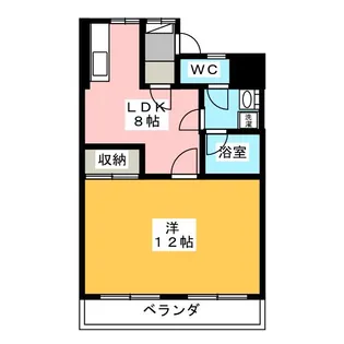 ムーハウス【2階】の間取り