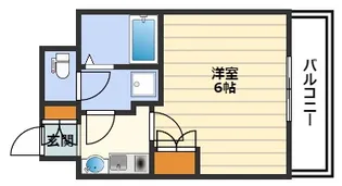 エステムプラザ梅田EAST【4階】の間取り