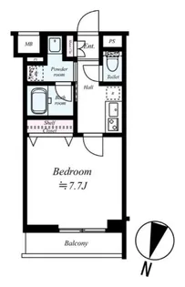 ARCOBALENO SAKURASHINMACHI【2階】の間取り