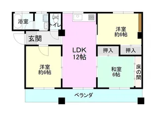 前田ビル【4階】の間取り