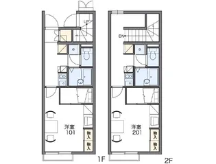 レオパレス paysage【2階】の間取り
