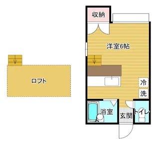 大志館II【2階】の間取り