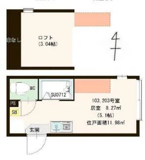 ハーモニーテラス 南小岩VII【1階】の間取り