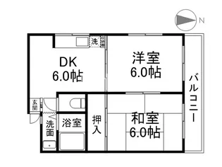 アクティハイム壱番館【3階】の間取り
