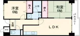 コートグレース【3階】の間取り