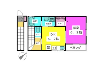 フルーツタウン・ポワール【2階】の間取り