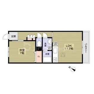 サンセット柏たなか【1階】の間取り