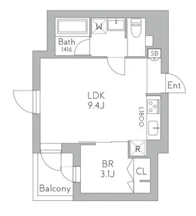 GranDuo祖師谷5【3階】の間取り