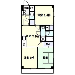 神奈川県川崎市高津区末長1【マンション】の間取り