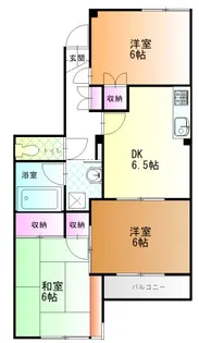 SFKマンション【1階】の間取り