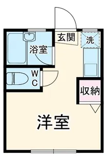 ヒルズ県立大学【2階】の間取り