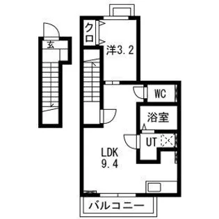 FigaroVII(フィガロ7)【2階】の間取り