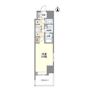 エルスタンザ徳川【2階】の間取り