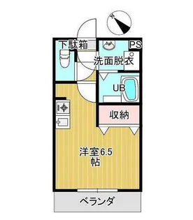 クローバーハイツ【1階】の間取り