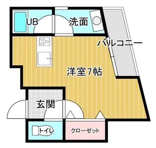 プティ・パレ【1階】の間取り