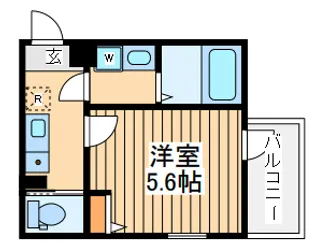 フレシール横浜南太田【2階】の間取り