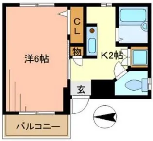東京都中野区本町5【マンション】の間取り