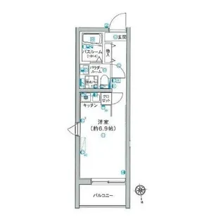Ludens練馬【1階】の間取り