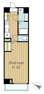 東京都町田市原町田2【マンション】の間取り
