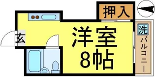 リトルウッドマンション新小岩【2階】の間取り