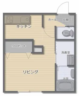 若松町A【1階】の間取り