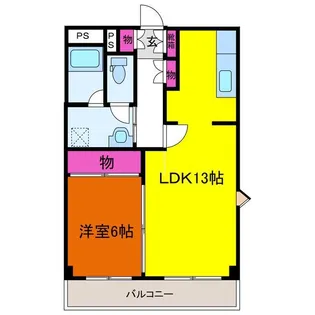 NBSピアチェーレ【3階】の間取り