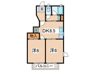 メゾン斉藤【1階】の間取り