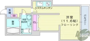 メリディアン多賀城笠神壱番館【3階】の間取り