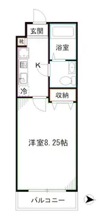 コスモリード蚕糸の森公園【3階】の間取り