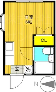 スターハイツ【2階】の間取り