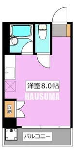 中田第3ビル【2階】の間取り