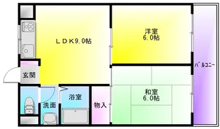 シャトーレーヌ【3階】の間取り