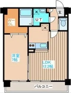 G・FLAT/512【4階】の間取り