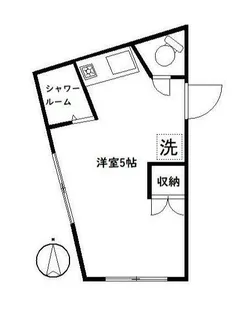 アーバンプレイスシャンゼリゼ【1階】の間取り