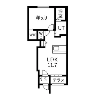 MSS清住台【1階】の間取り