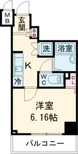 東京都墨田区東向島2【マンション】の間取り