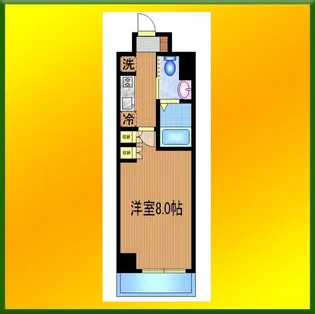 AZEST田無【1階】の間取り