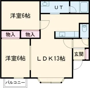 ウェルネス【1階】の間取り