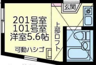 ユナイト保土ヶ谷グローラルオーラ【2階】の間取り