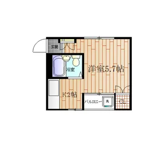 房総ハイツ(BOUSOUハイツ)【1階】の間取り