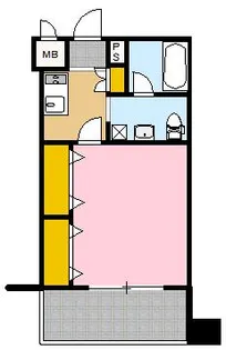 グリフィン横浜・東口弐番館【11階】の間取り